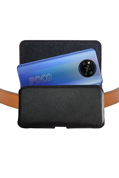 EXENAR Husă compatibilă Poco X3 Pro - Husă pentru centură cu capac și magnet