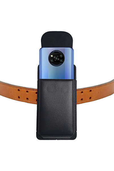 EXENAR Husă Poco X3 Pro - Husă pentru centură cu închidere magnetică