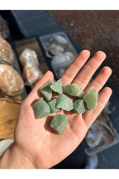 Asya Gems 10'lu Aventurin Ham Parça Doğal Taş