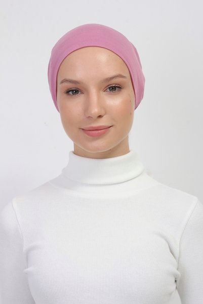 manolyaşal islamic hijab Elastic Non-Slip Snap-on Practical Hijab Bonnet