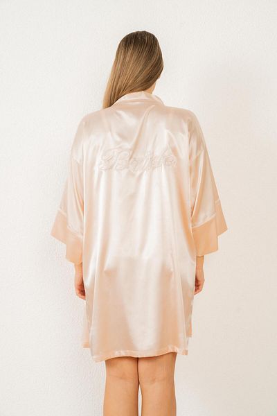 Magic Form Γυναικείο φόρεμα με λεπτομέρεια από σατέν - 32428