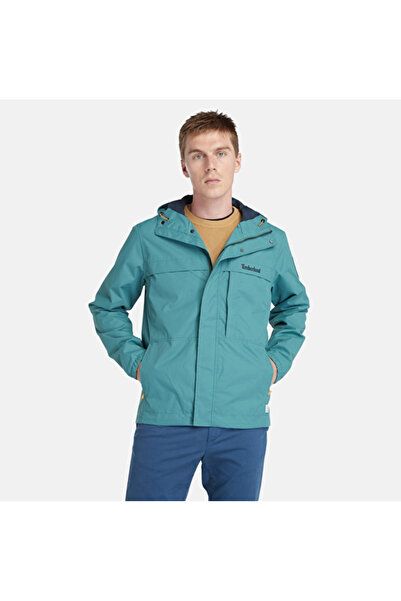 Timberland Men's Benton Waterproof Green Raincoat