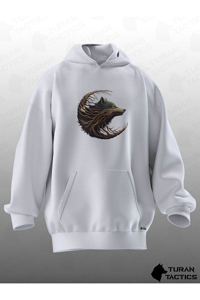 TURAN TACTICS BOZKURT v3 PRINTED OVERSIZE HOODIE (UNISEX)