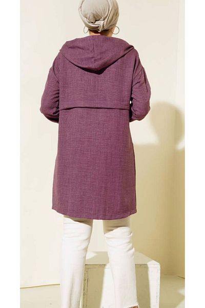 modasindoma women jacket with waist cord