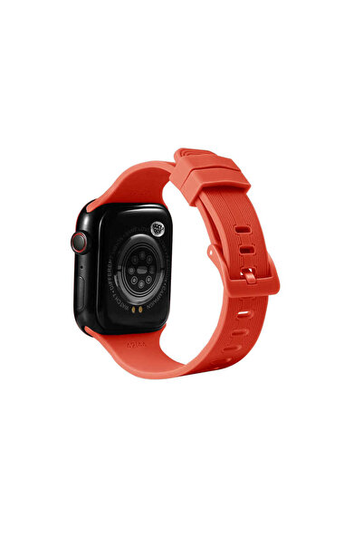 PACİFİC ACCESSORİUM حزام Apple Watch مقاس 38 ملم متوافق مع حزام سيليكون ناعم ...