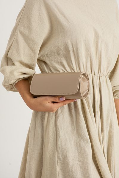 bibags Τσάντα Clutch Τσάντα Portfolio Τσάντα Nude Mini Size βραδινό φόρεμα