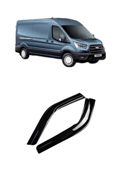 Fox Ford Transit 2013-2022 Cam Rüzgarlığı Piano Black Cam Rüzgarlığı 2 li