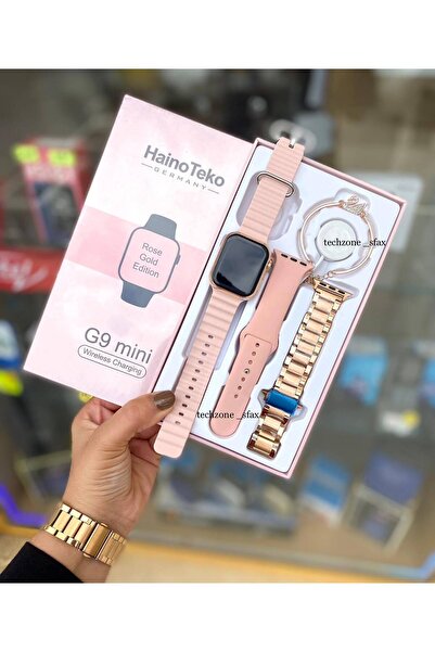 teknotrust İthalatçı Garantili WATCH 9 MİNİ G9 41MM WOMAN (3 KORDON + 1 BİLEK...