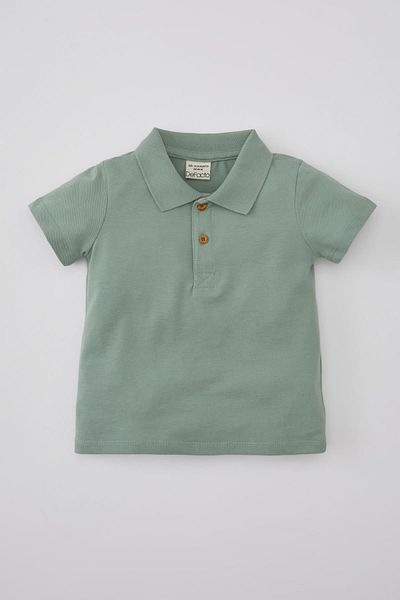 DeFacto Baby Boy Pique Short Sleeve Polo T-Shirt B7007A524Sm