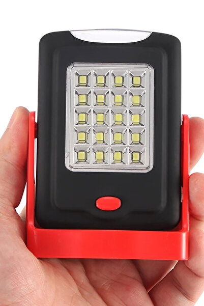 TechnoStation Askılı Parlak Güçlü Masa Lambası Led Kamp Feneri Modlu Ders Çalışma Kitap Okuma Aydınlatması Feneri