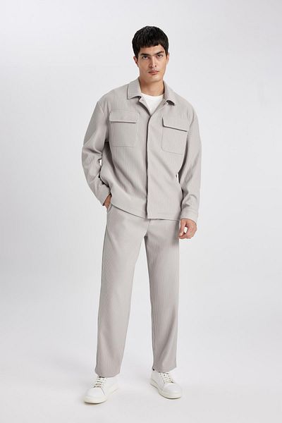 DeFacto All-Round-Stretch-Tapered-Fit-Hose – gerades Bein B6584ax24sp