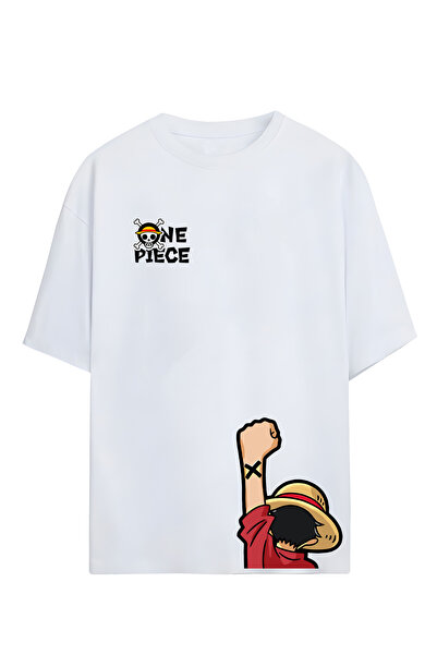 Adrift One Piece Tasarımlı Unisex Oversize T-shirt