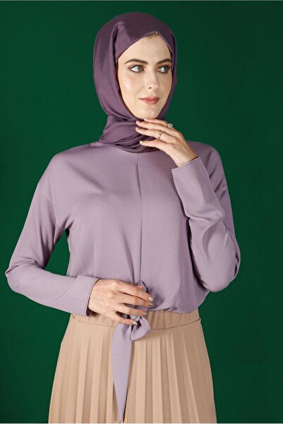 Alvina 42793 Μοντέλο Μπλούζα με Λεπτομέρεια Δεσίματος