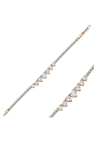 Merano Design Seven Heart Gold Bileklik