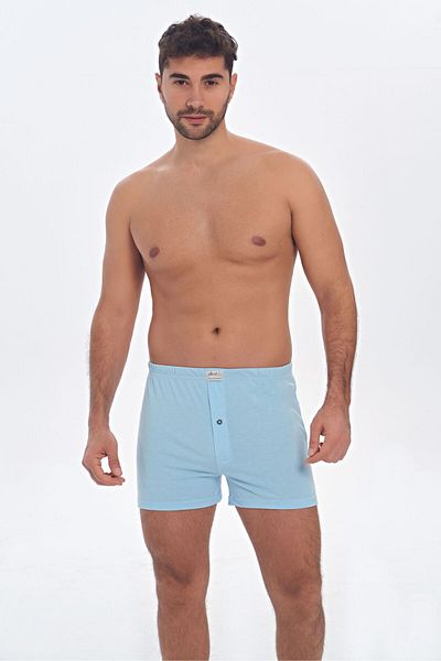 Anıl Ανδρικό βαμβακερό μπροστινό κουμπί Classic Boxer (0073)
