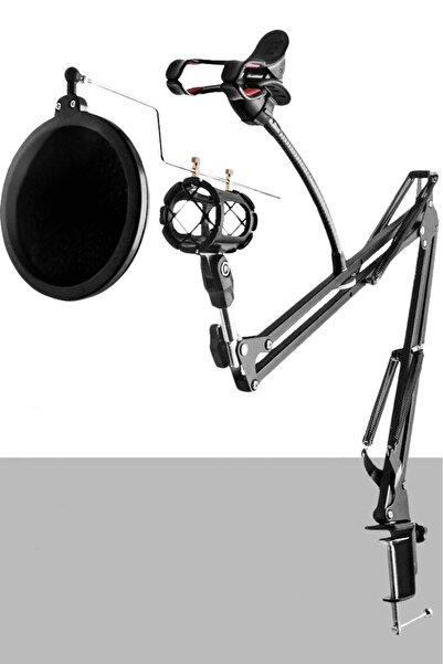 Lastvoice Set-01 - Mikrofon Standı + Shock Mount + Pop Filter