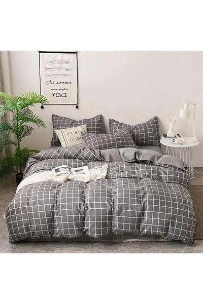 Soft Colours Cotton Single Duvet Cover + 1 Pillowcase Bedding Set