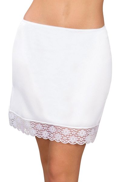 Anıl Lingerie Țesătură din poliamidă pentru femei, cu dantelă deasupra genunchiului, sub fustă scurtă (0614)