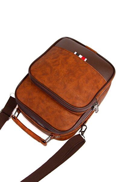 Newish Чоловіча веганська шкіряна чорна сумка для телефону Taba для подорожей на плече та руку