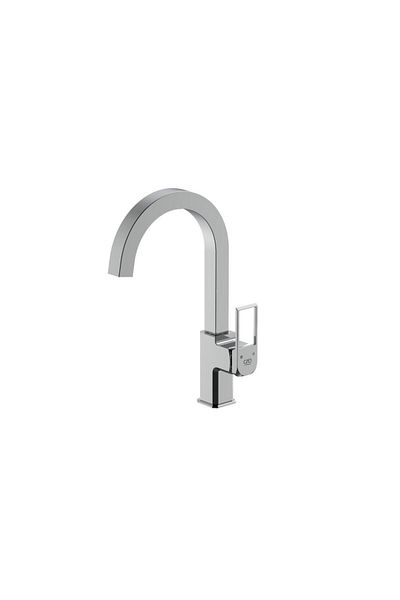 GPD Quadro Single Body Sink Faucet Chrome MTE190