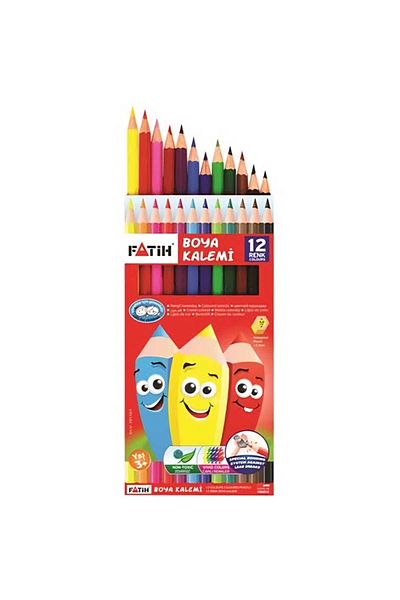 Fatih 3-Piece Paint Set Full Size 12 Liquor Paints + 12 Liquor Paints + 12 Liquor Paints