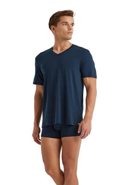 Blackspade Чоловіча модна футболка з V-подібним вирізом і короткими рукавами,...