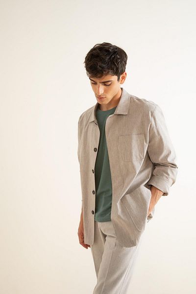 DeFacto Relax Fit Polo Límec Blended Blazer X5079az22sm