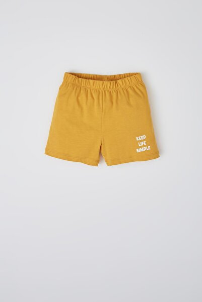 DeFacto Baby Boy Printed Cotton Shorts X6807a222sm