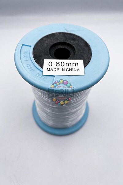 Ebruli Boncuk Sina plată mare transparentă (fără cauciuc) Accesoriu pentru realizarea de bijuterii (500 de metri)