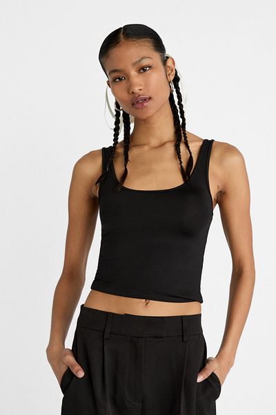 Stradivarius Poliamid t-shirt