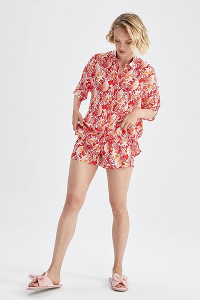 DeFacto Fall In Love Regular Fit Short Size Bottom X9837az22hs