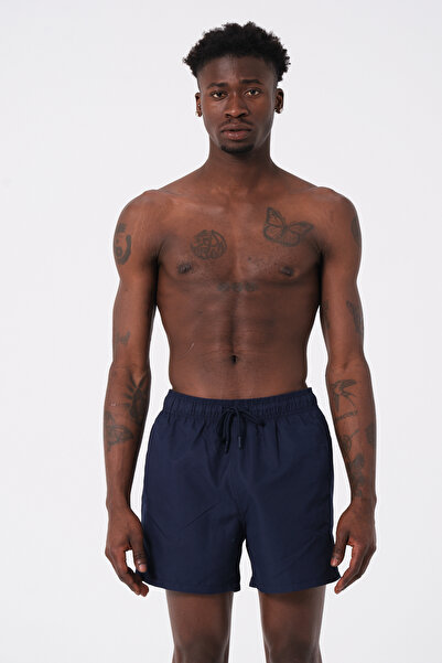 Miami Beach Ανδρικό σορτς πισίνας με τυπικό μήκος DAAG Navy Blue