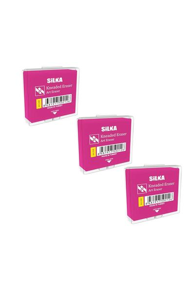 Silka Гумичка за тесто неонов цвят ART-26R (3 броя)