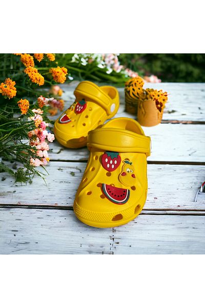Hızlı Al KIDS CROSS SLIPPERS GARDEN SLIPPERS BEACH COAST BATHROOM SLIPPERS