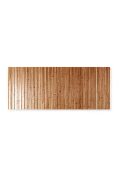 Amentes Mop cu bază anti-alunecare din bambus pentru ușa de baie și multifuncțional 50x120 cm Ha1091a
