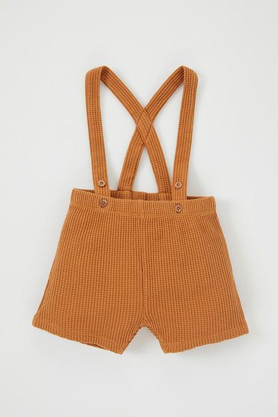 DeFacto Baby Boy Adjustable Strap Waffle Shorts Z1996a223hs