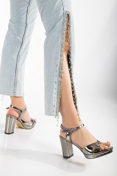 LİLLA Women's Thick Heeled Shoes