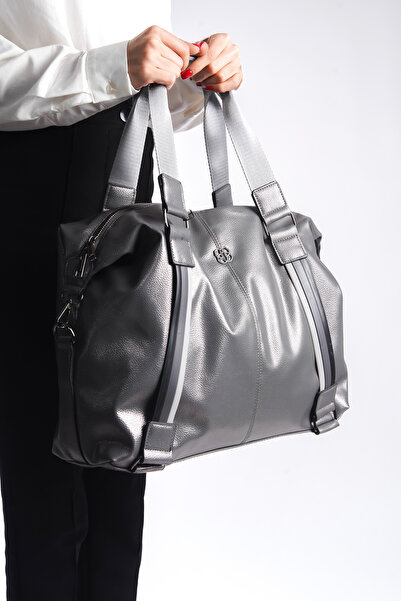 Shoesers Geantă de damă din piele cu model casual braț - geantă de umăr