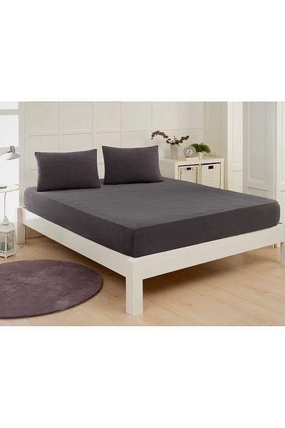 Altın Yaprak Double Elastic 100% Cotton Combed Sheet 2 Pieces Pillow Case (50X70 CM)