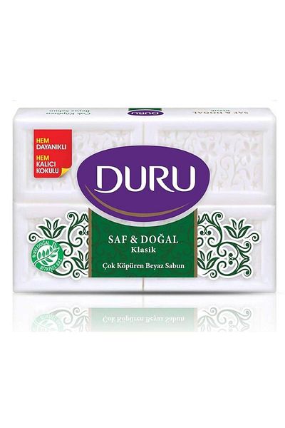 Duru Pure & Natural Classic Bath Soap 4x150 600 gr