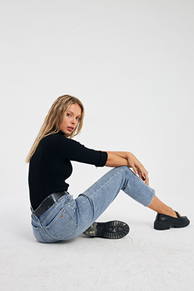 cracpot NEW SEASON Slim Mom Likralı Jean