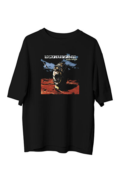 Genel Markalar SCORPIONS, ACOUSTICA, müzik, rock tişört