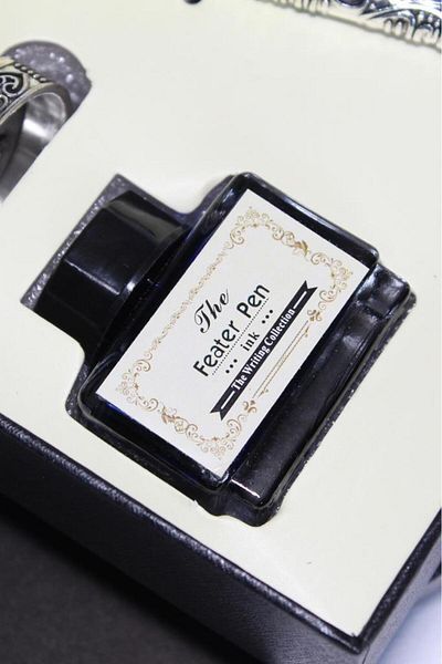 Mühürcüm Feather Dip Antique Calligraphy Pen Ink Set and 5 Different Tips RM2101