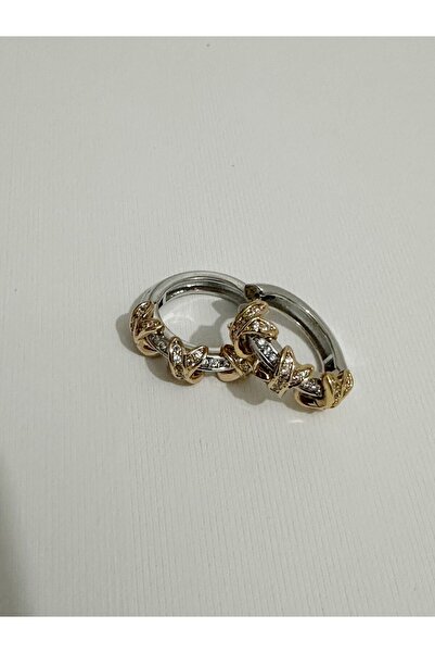 Altın Kaplamalı Silver Küpe