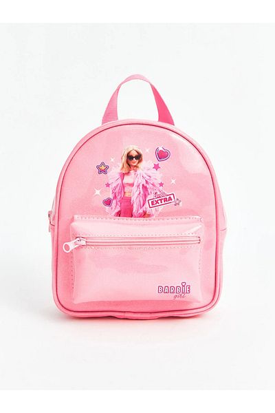 LC Waikiki ΑΞΕΣΟΥΑΡ LCW Γυναικεία τσάντα πλάτης Barbie Printed