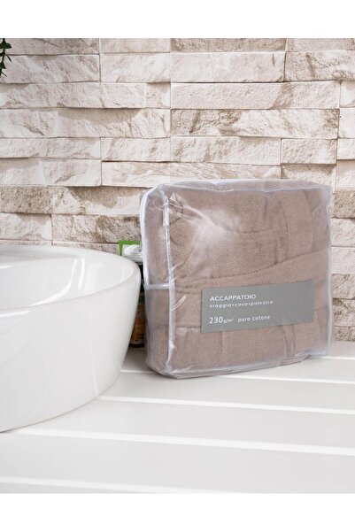 Baveno 100% Cotton Hooded Towel Bathrobe