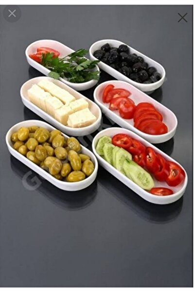 ACAR Kahvaltı Ve Meze Tabağı 6lı