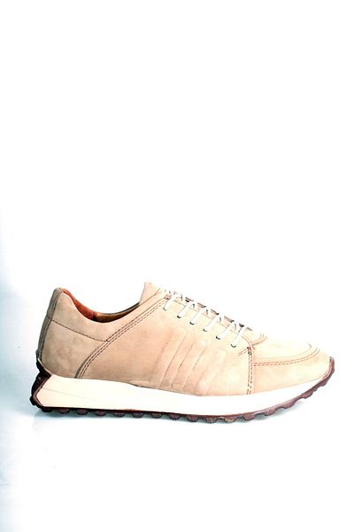 ayakkabiyolla Ανδρικά αθλητικά παπούτσια Fancy - Mink Nubuck Leather, Lace-up