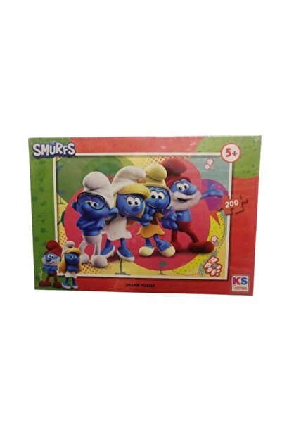 Ks Games Puzzle 200 Parça Şirinler Puzzle