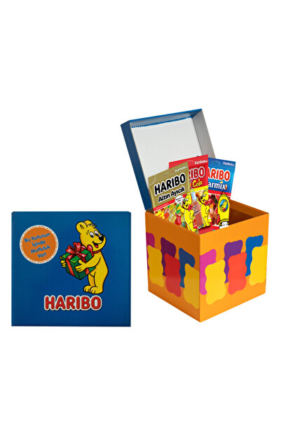 Haribo Bu Kutunun I?çinde Mutluluk Var | Haribo Hediye Kutusu